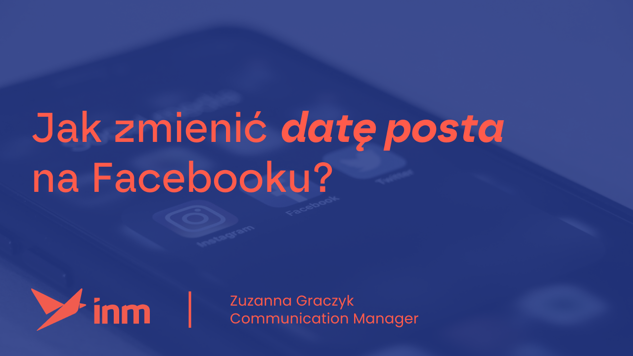 Jak zmienić datę posta na&nbsp;Facebooku?