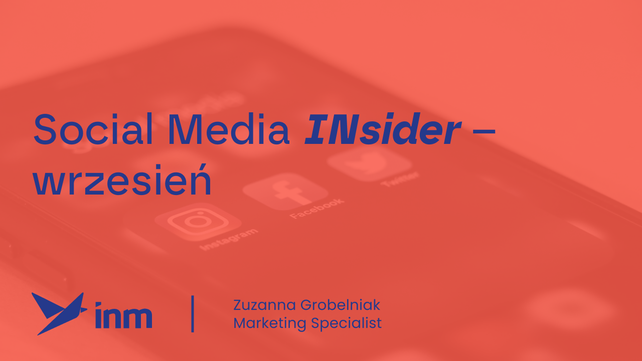 Social Media INsider – wrzesień