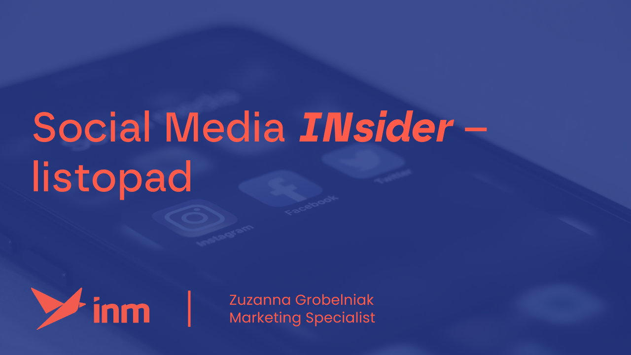 Social Media INsider – listopad